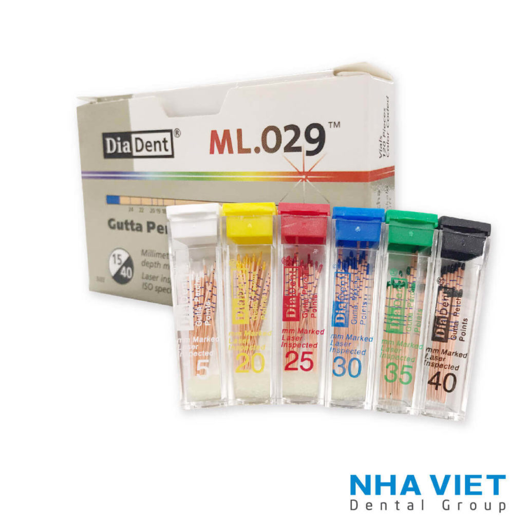 Cone gutta percha Pearl Endopia 4 hoặc 6 Nha Việt Dental