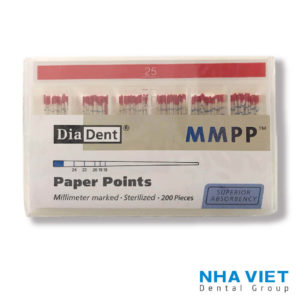 Cone giấy Diadent 25